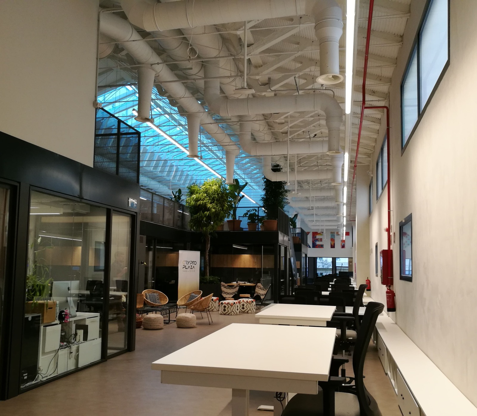 Instalaciones de climatización y ventilación en oficinas